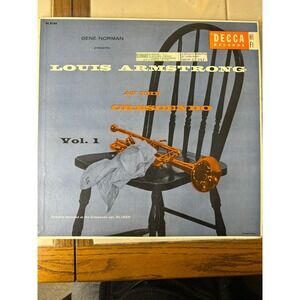 Louis Armstrong‎ At The Crescendo Vol 1 Decca DL 8168 Vinyl Record Album